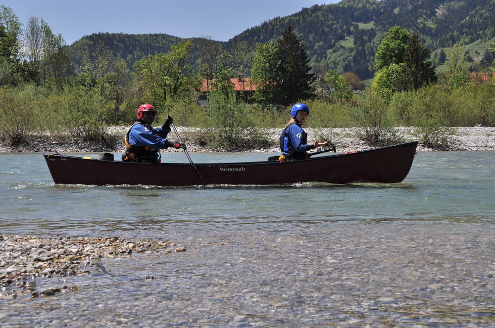 Canadier mit Gerhard und Emmanuel