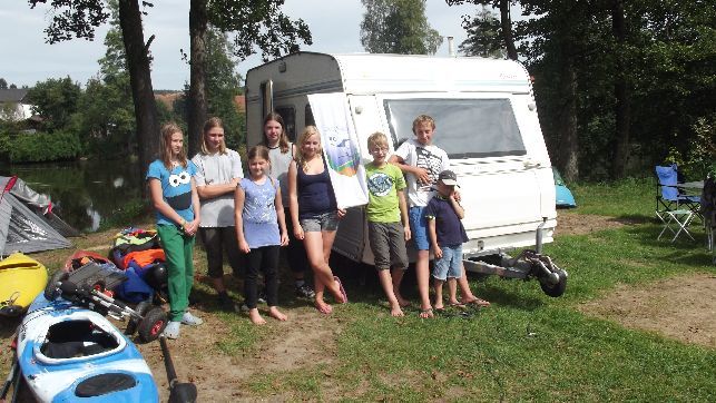 Gruppenfoto der Jugend