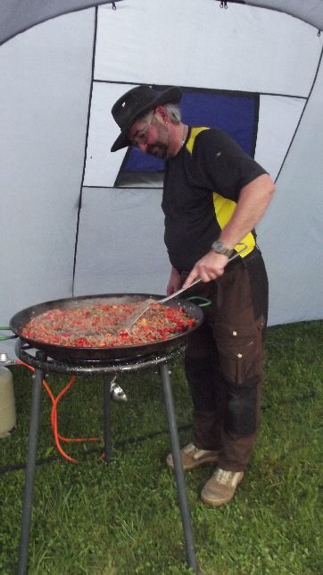 Chili kochen am "Herd"