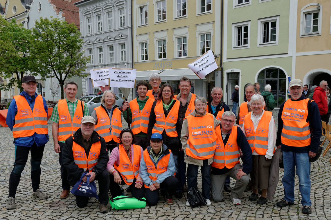 B.E-Protestgruppe: Mission accomplished!